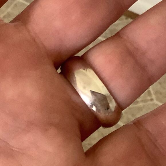 Sterling SILVER 925 MOON STONE WOMAN RING SIZE US 8​ - Picture 8 of 9